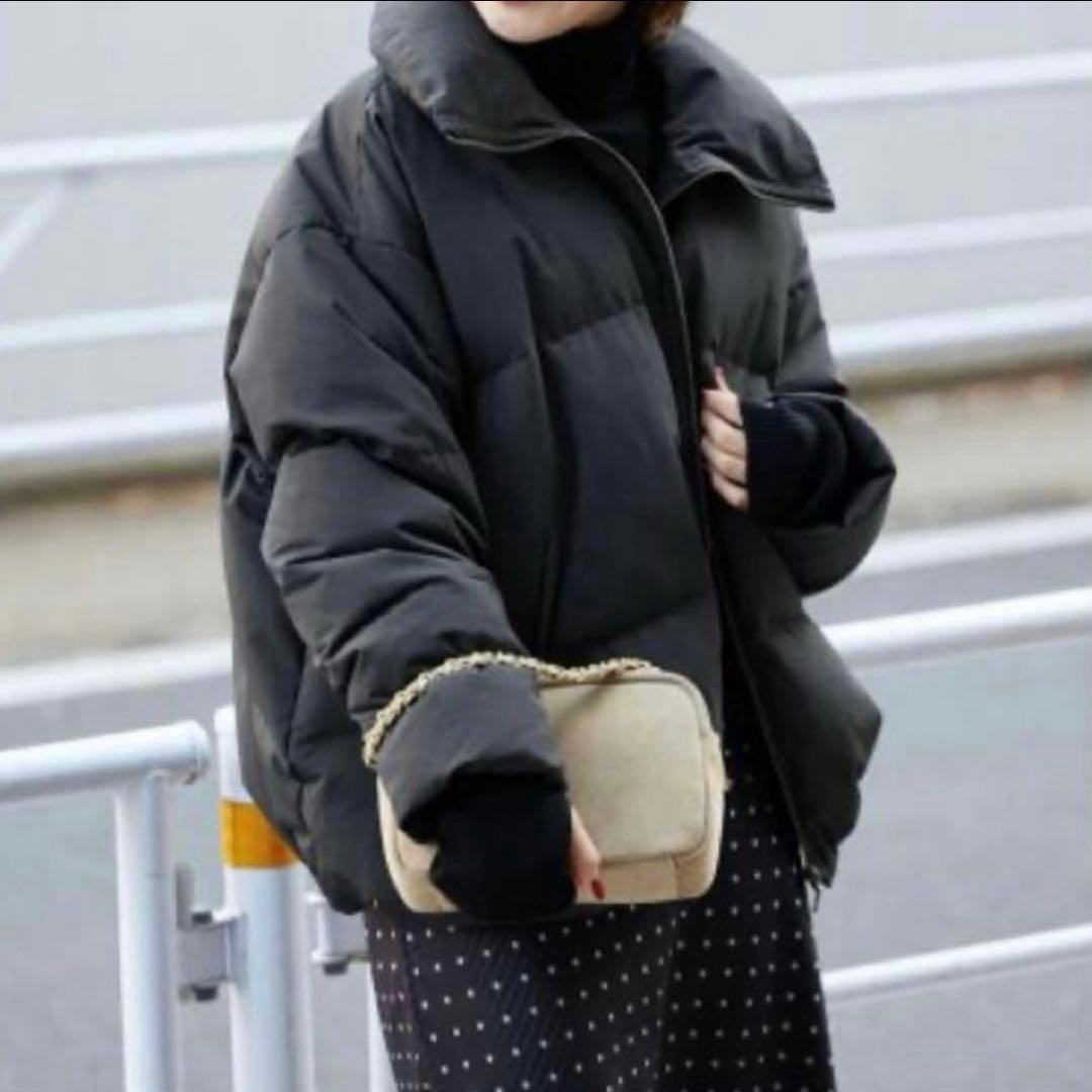 TCタフタスタンドダウン スローブイエナ SLOBE IENA 中綿マフラー