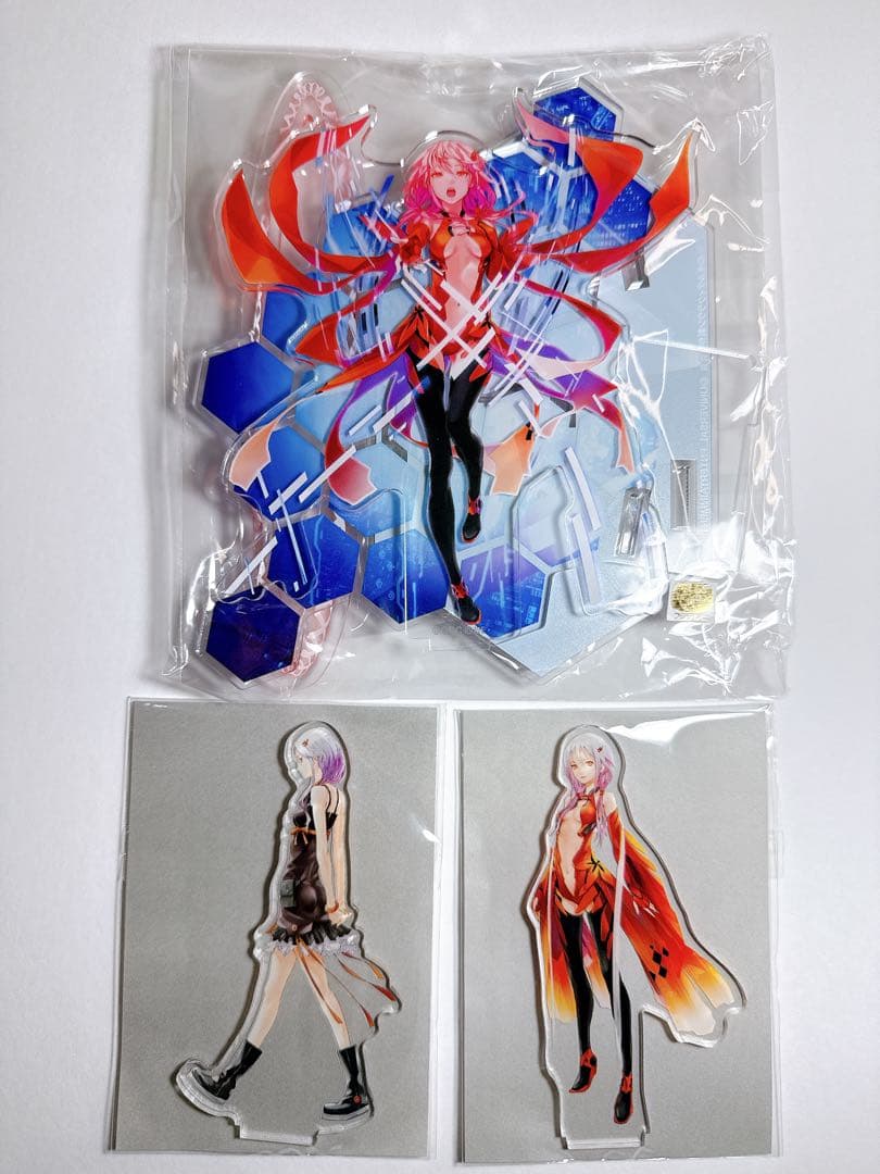 ギルティクラウン 楪いのり EGOIST アクスタ アクリルスタンド 3点