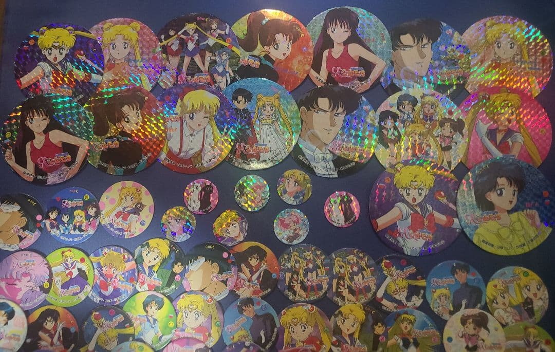 セーラームーン ホログラムメン有多数セット