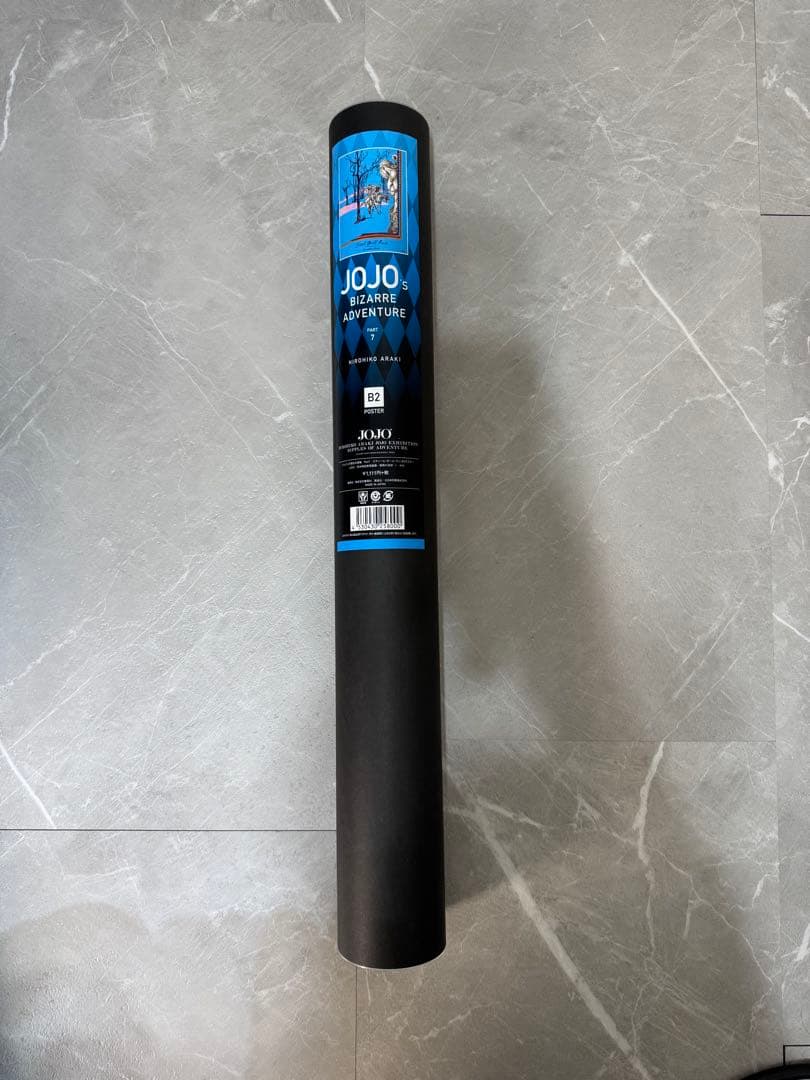 【新品未開封】ジョジョ展　7部　スティールボールラン　B2ポスター