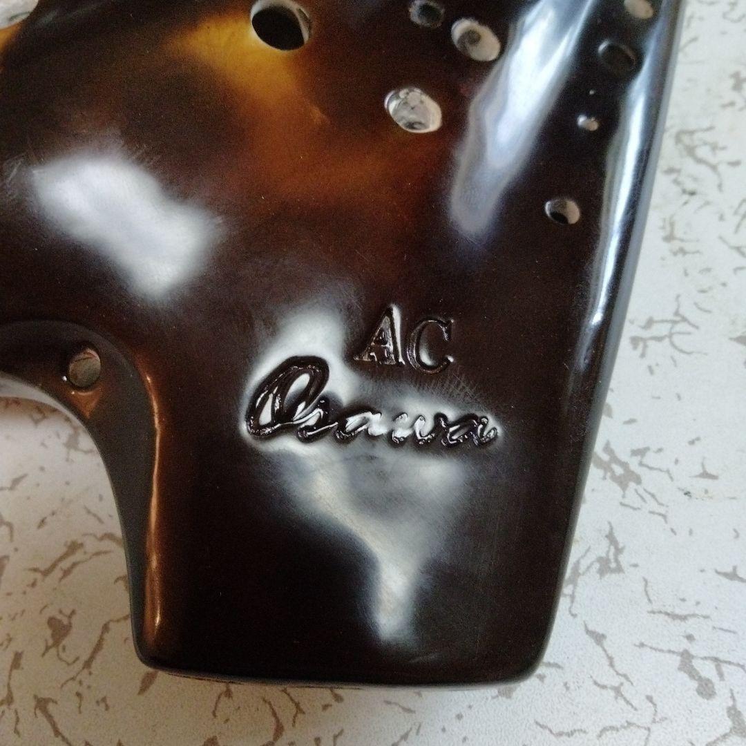 オオサワ　トリプルオカリナ　漆　初代 オオサワトリプルオカリナAE♭-TN｜テレマン楽器が運営するオカリナ