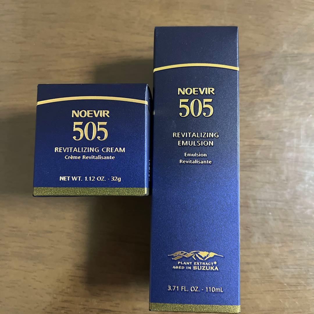 未使用品ノエビアNEW505ミルクローションandクリーム