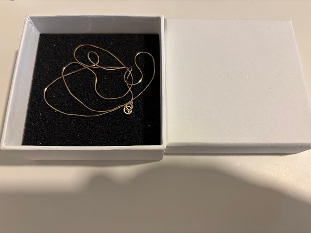 【完売品／K10】Llife K10 NECKLACE スネークチェーン