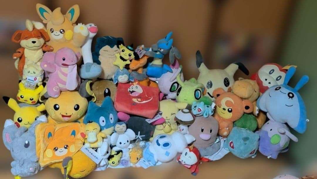 メルカリ市最終特価！ポケモン　ぬいぐるみ　まとめ売り40体超え