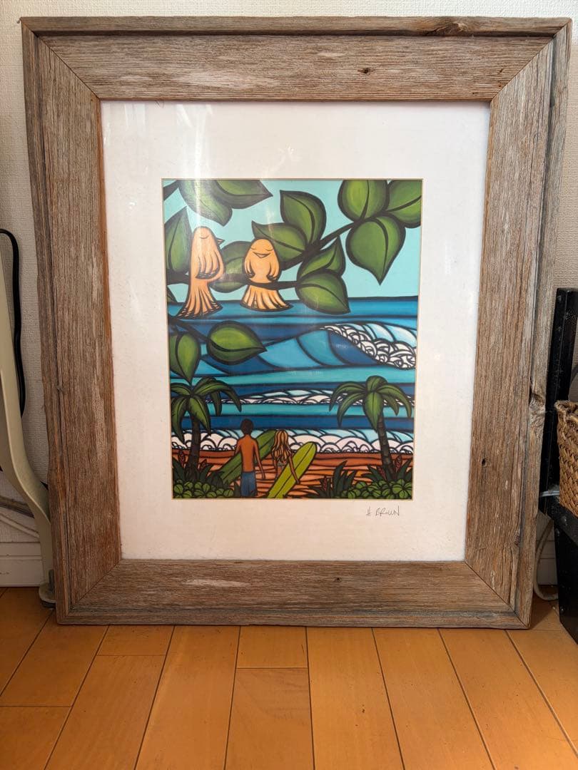 Heather Brown -Ku'uipo's- 額縁付き