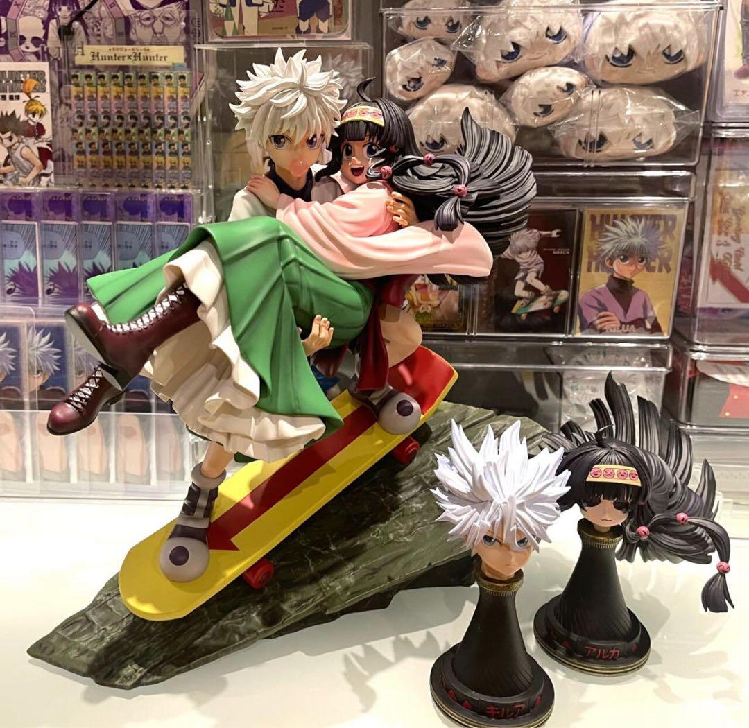hunter×hunter キルア＝ゾルディック ガレージキット スタチュー③ Amazon | キルア・ゾルディック フィギュア 1/6スケール 塗装済み完成