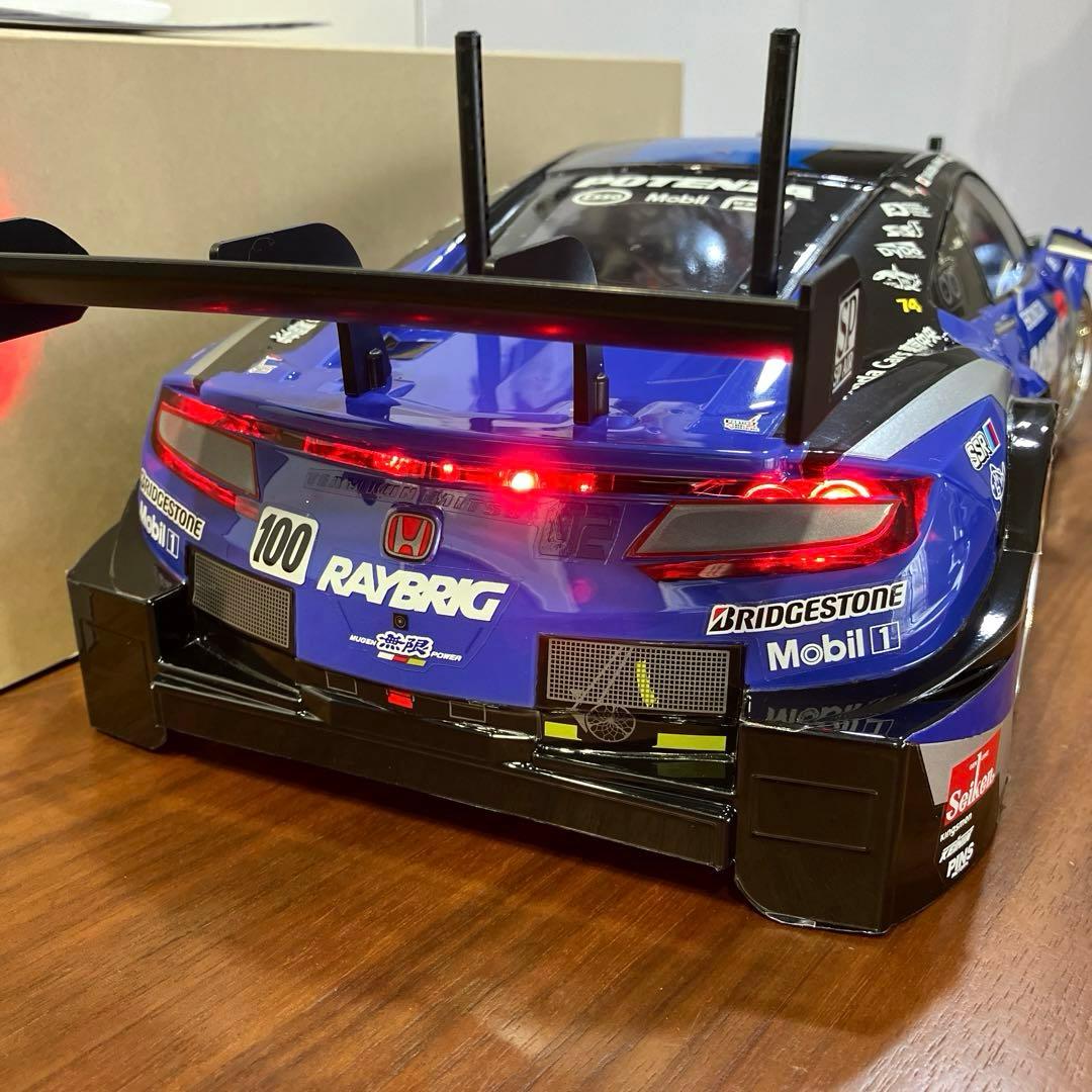 電飾付き タミヤ RAYBRIG NSX CONCEPT-GTスペアボディセット - メルカリ