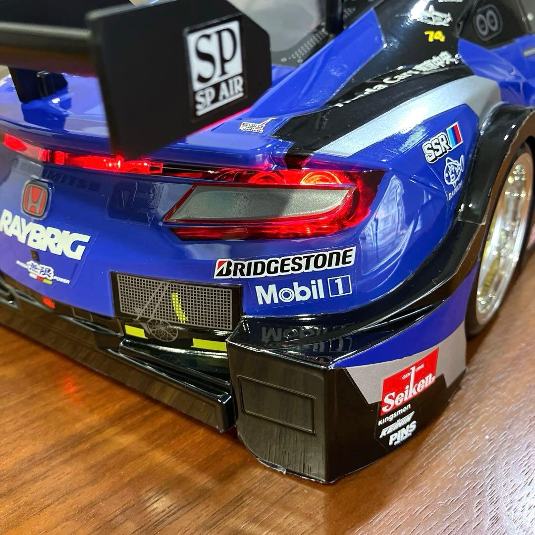 電飾付き タミヤ RAYBRIG NSX CONCEPT-GTスペアボディセット - メルカリ