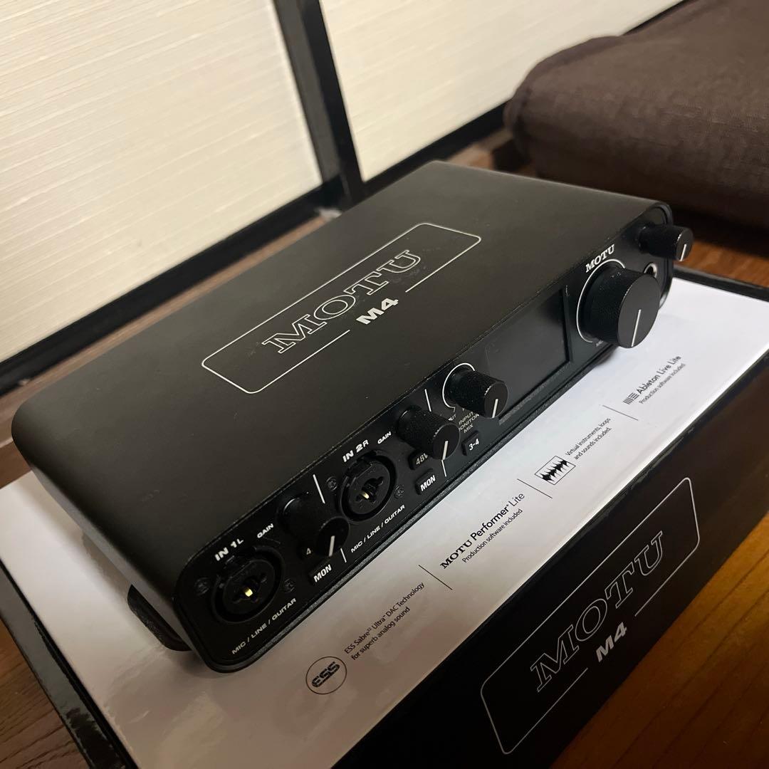 【箱あり/送料込】MOTU M4 オーディオインターフェイス※期間中割引 M4 - MOTU | 株式会社ハイ・リゾリューション