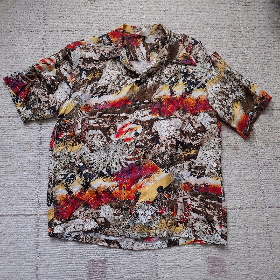 ビッグ・ジョン アロハ 開襟 シャツ 古銭 江戸 火事 吉原炎上