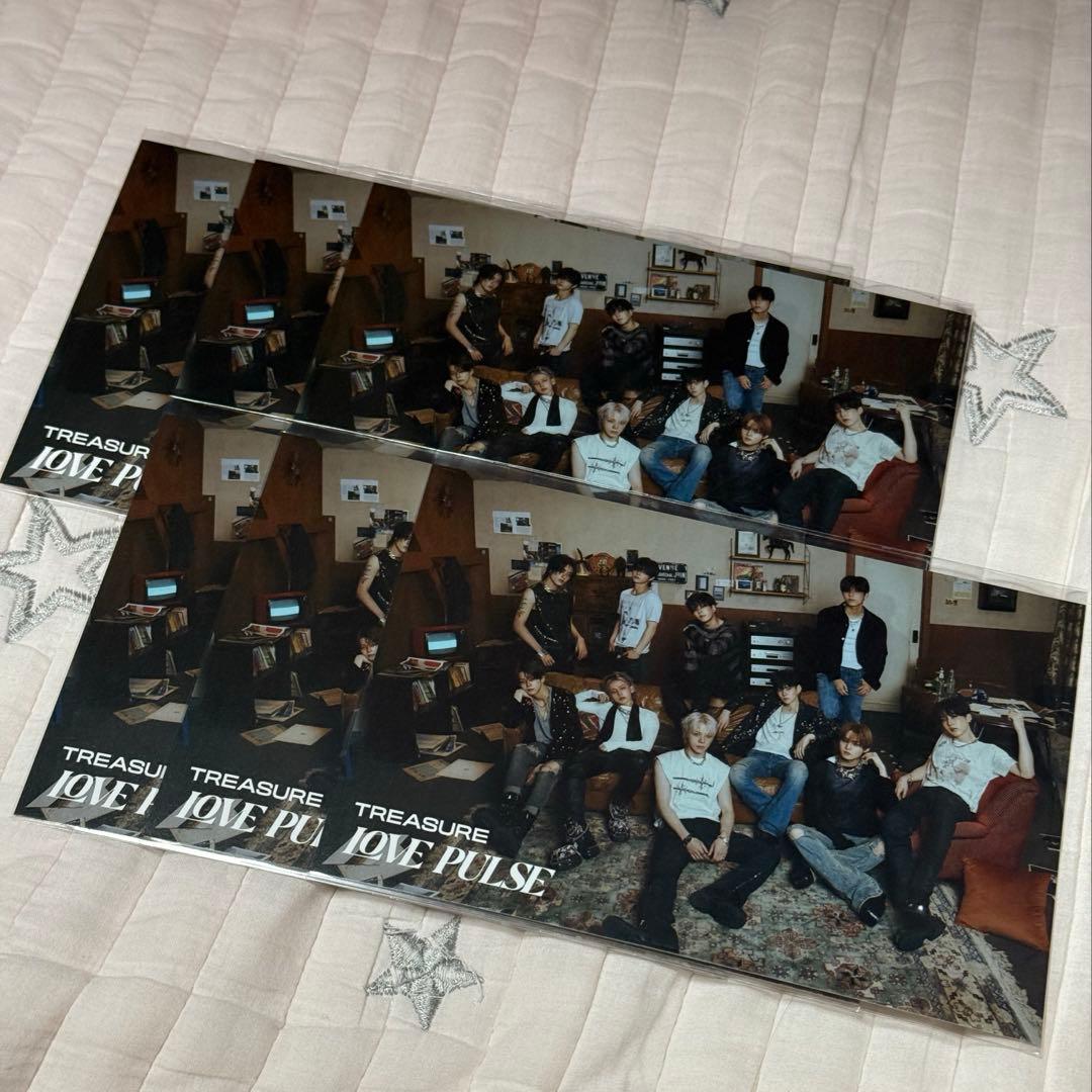 TREASURE LOVE PULSE シリアル6枚 未使用