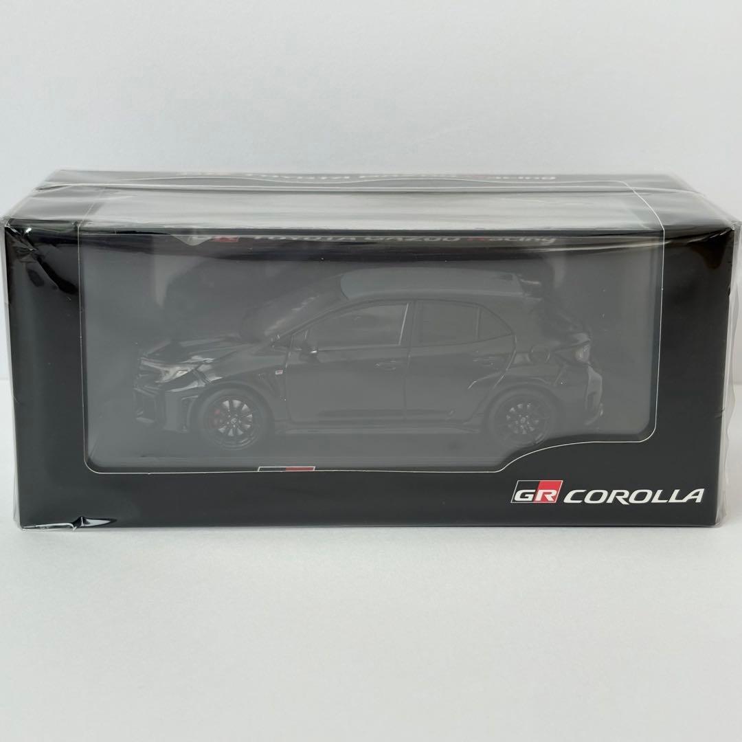 トヨタ博物館購入 GRカローラ カラーサンプルミニカー プレシャスブラックパール