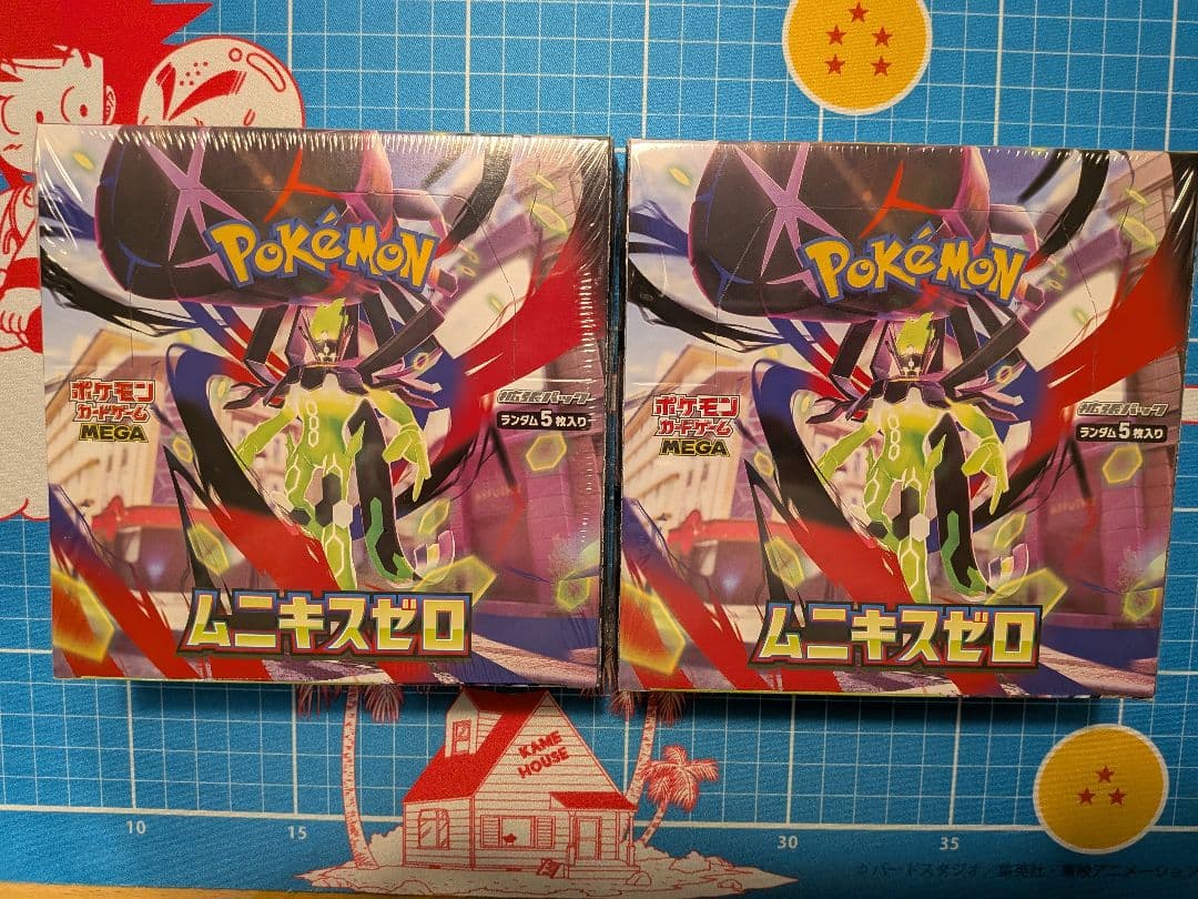 ポケモンカードゲーム ムニキスゼロ新品未開封シュリンク付き2BOX