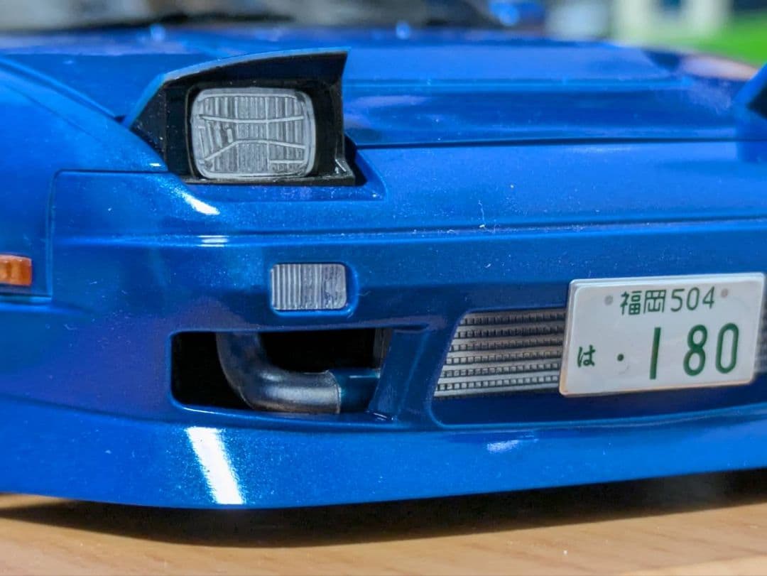 〚塗装完成品〛アオシマ1/24 RPS13 180SX URAS
