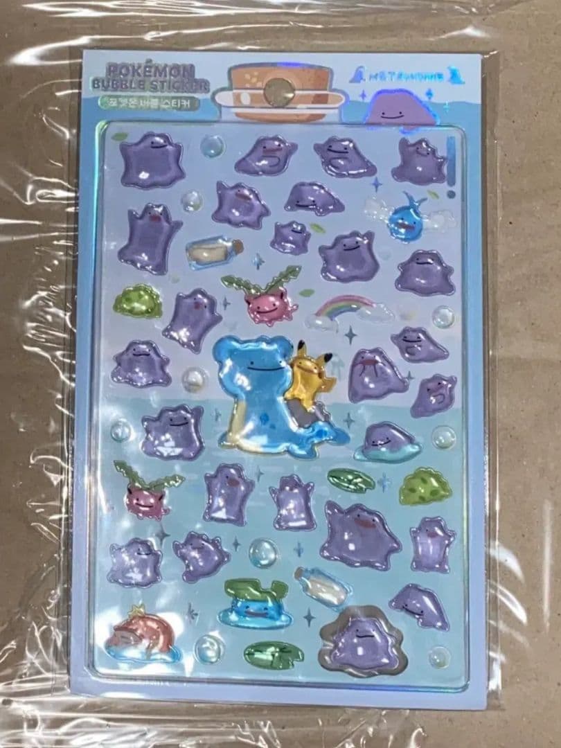 期間限定 韓国限定 ポケモン ポップアップ メタモン ボンボンドロップ