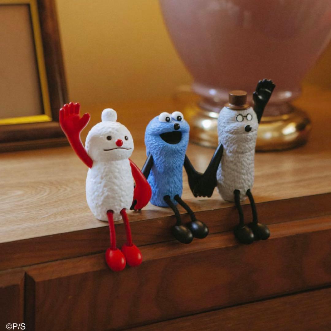 スンスン　ニコアンド　オブジェ　3体