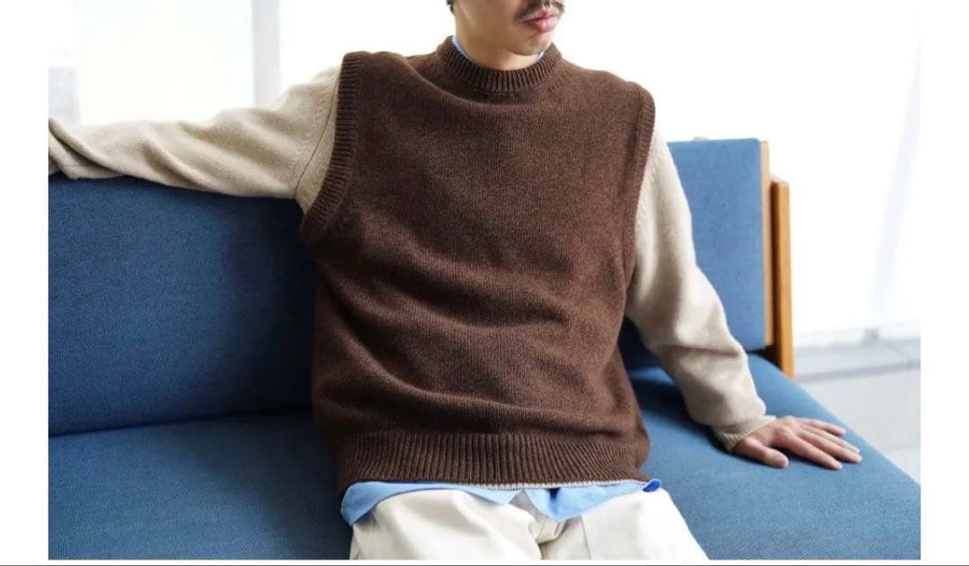 cantate Balloon Vest 1ldk別注 cantate別注のセットアップ。 - 1LDK AOYAMA