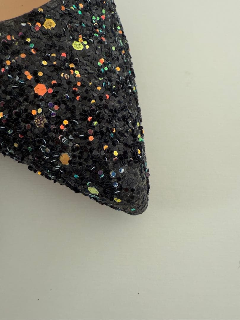 Christian Louboutin グリッター ハイヒール 36
