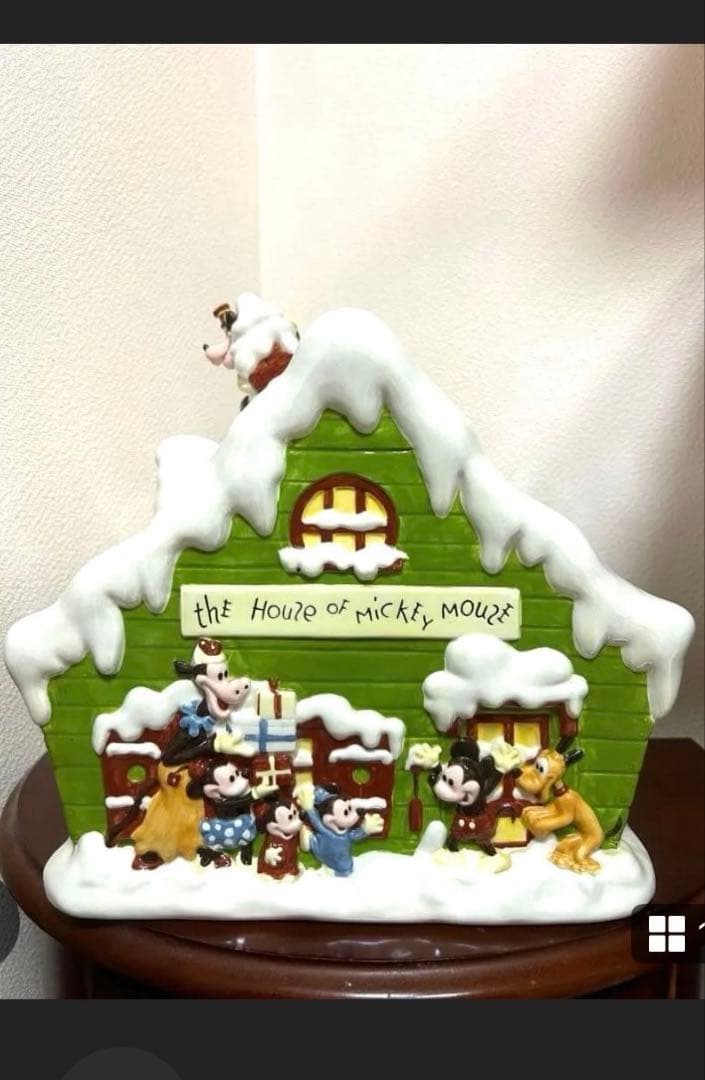 ハウスオブ ミッキーマウス クッキージャー 75周年記念 ビッグ フィギュア