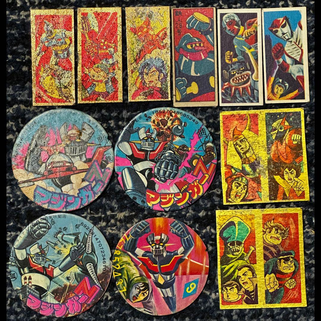 マジンガーZ丸メンコ/特撮/アニメ/角メンコセット - メルカリ