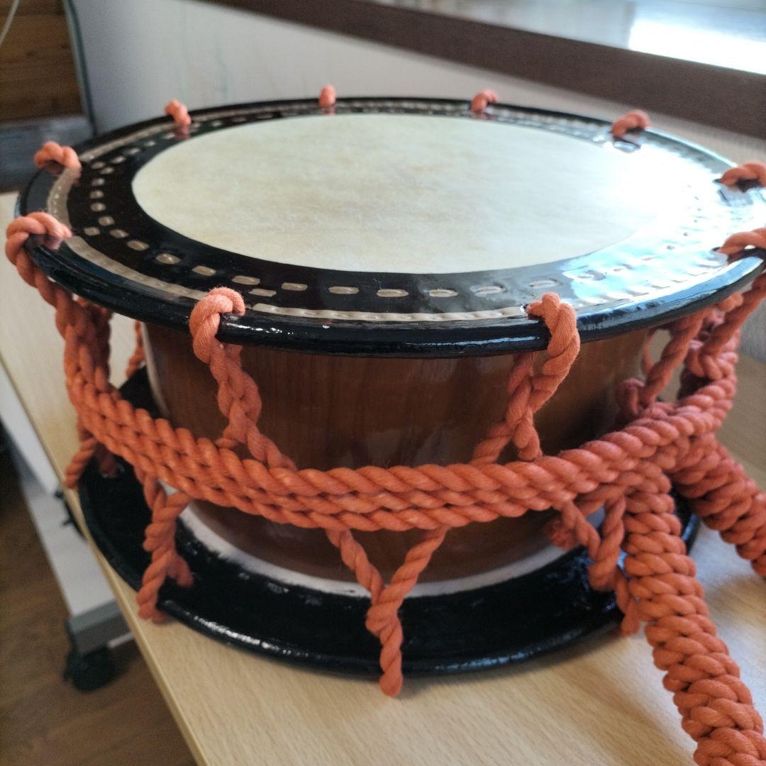 締太鼓　くり抜き胴　和太鼓　中古良品