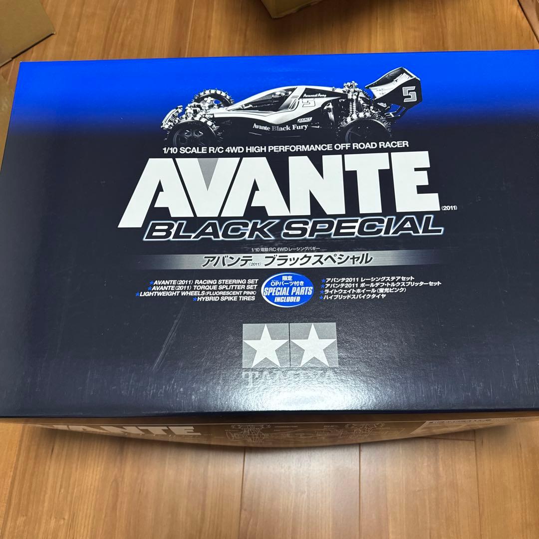 タミヤ 1/10 RC アバンテ ブラックスペシャル