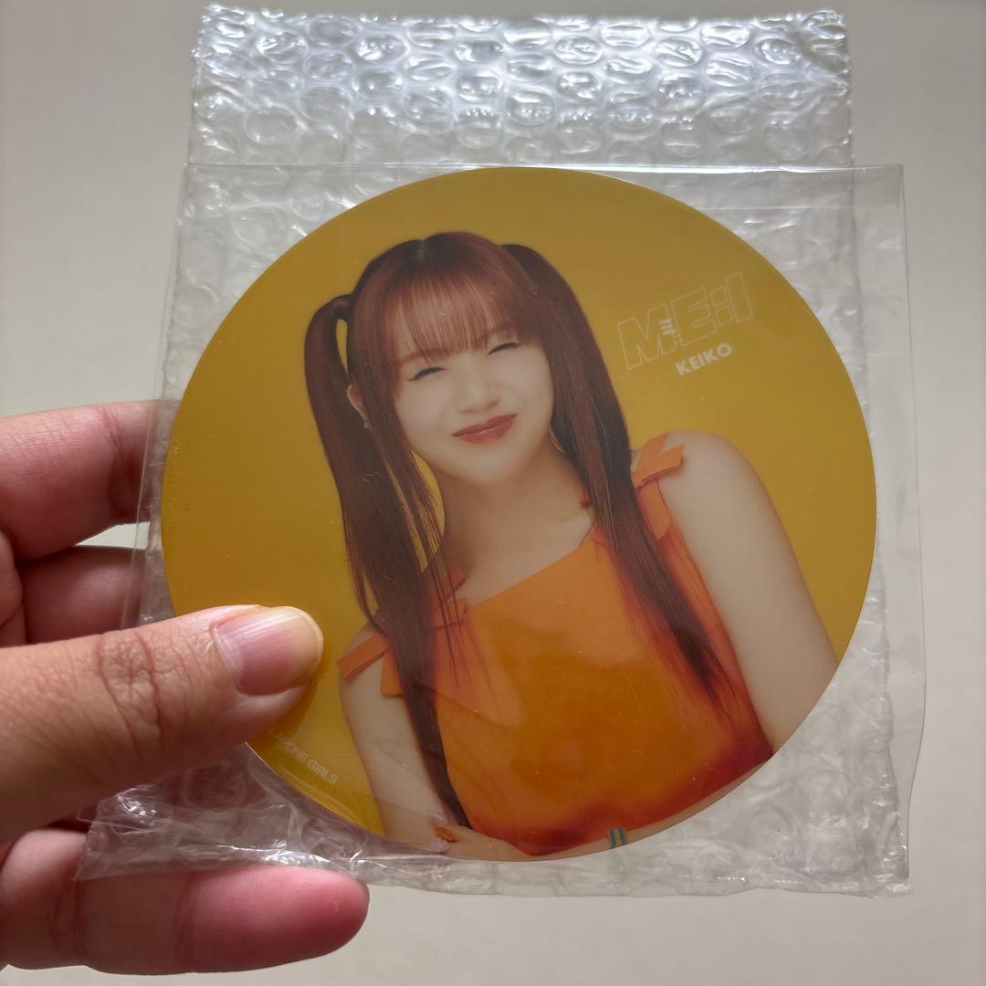 ME:I ミーアイ 清水恵子 MIRAI はじめまし展コースター - メルカリ