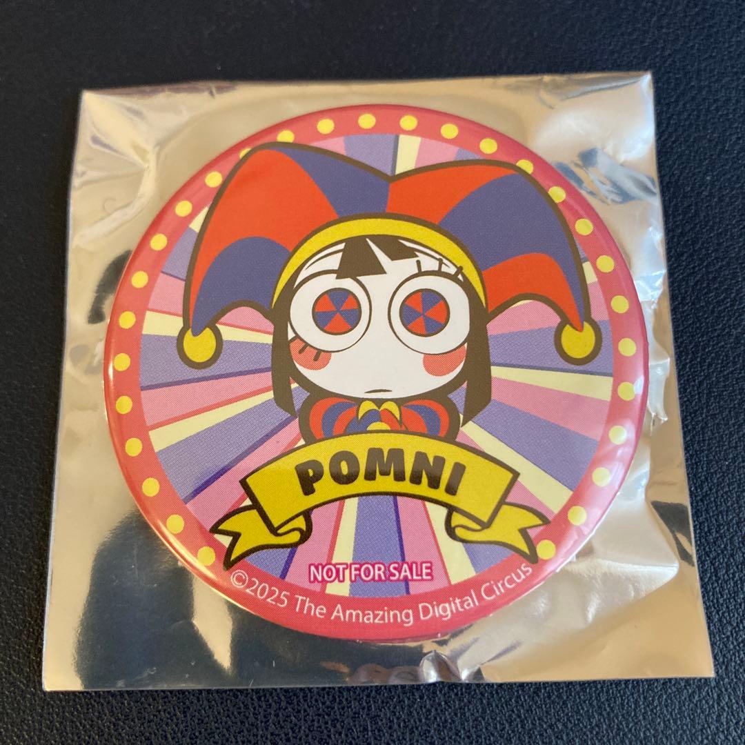 アメイジング・デジタル・サーカス GIGO 缶バッチ ポムニ ジャックス