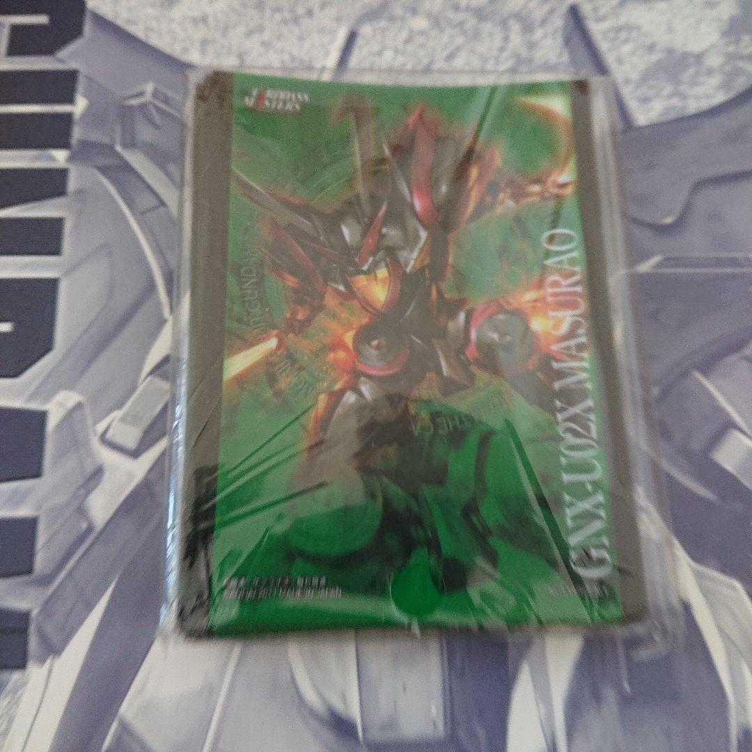 スリーブ マスラオ 未開封 ♯ガンダムウォーまろん出品 GNX-U02X MASURAO ガンダムウォー マスラオ スリーブ 非売品 緑 - メルカリ