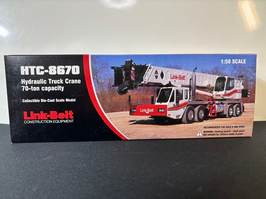 Link-Belt HTC-8670 油圧トラッククレーン 1:50スケール
