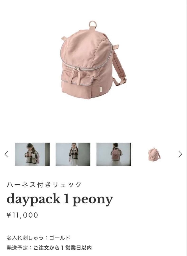 マールマールdaypack 1 peony ピオニー　袱紗付き