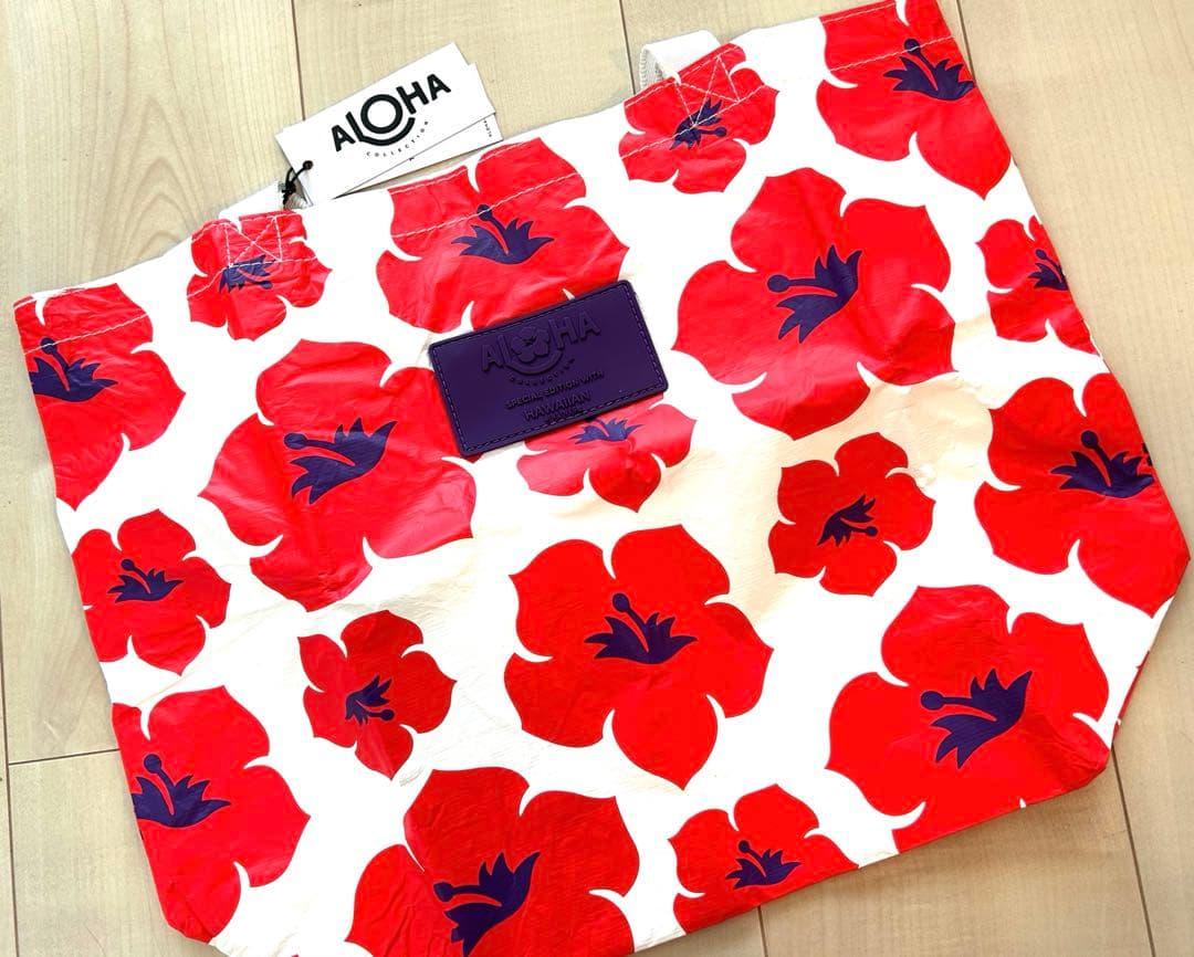 アロハコレクション×ハワイアン航空　リバーシブルトートバッグ　新品未使用