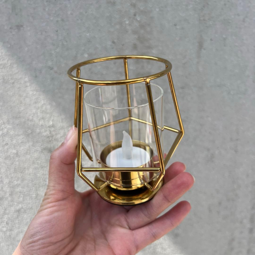 IKEA キャンドルホルダー ペルルバンド ティーライトホルダー 2個