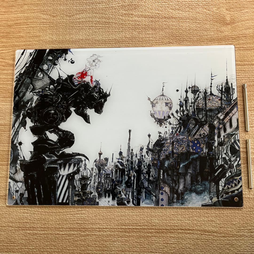 天野喜孝 アクリルプレート ファイナルファンタジーⅥ　街　ティナ