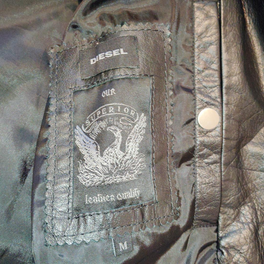 DISEL FLYING COUGAR 極美品 ディーゼルライダーズジャケット - メルカリ