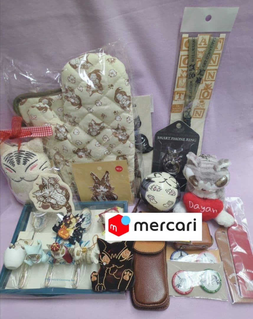 わちふぃーるど 猫のダヤン 　大量　バッグ　キーホルダー　フィギュア　ワッペン