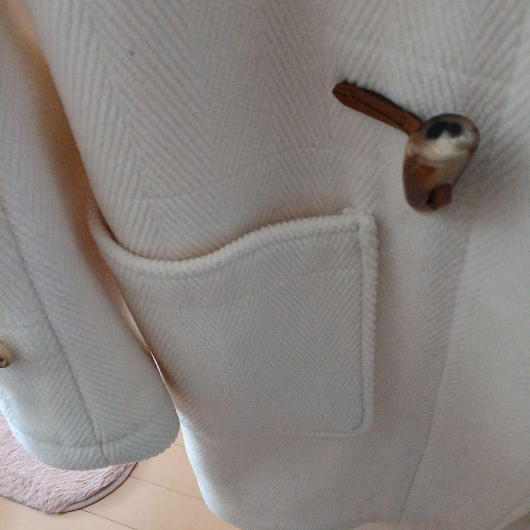 超レア品】オーシバル ダッフルコート ホワイト サイズ2