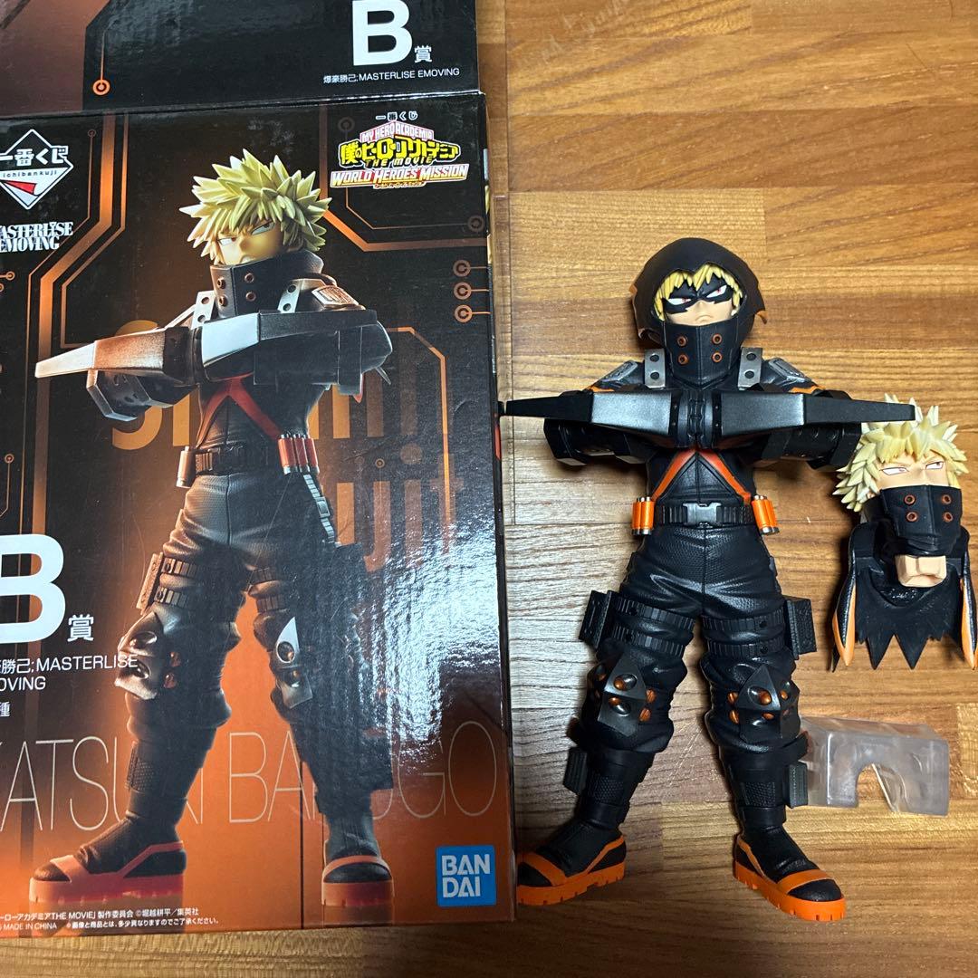 ヒロアカ一番くじ ワールドヒーローズミッションB賞 爆豪勝己MASTERLISE ヒロアカ 一番くじ ワールドヒーローズミッション 爆豪勝己 フィギュア