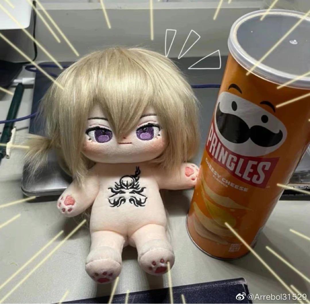 ヘアセット済・骨あり】ルカ・カネシロ 着せ替えぬいぐるみ 20cm luca