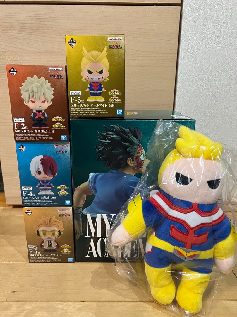 一番くじ 僕のヒーローアカデミア紡がれる想いC賞E賞F賞-緑谷出久　他フィギュア