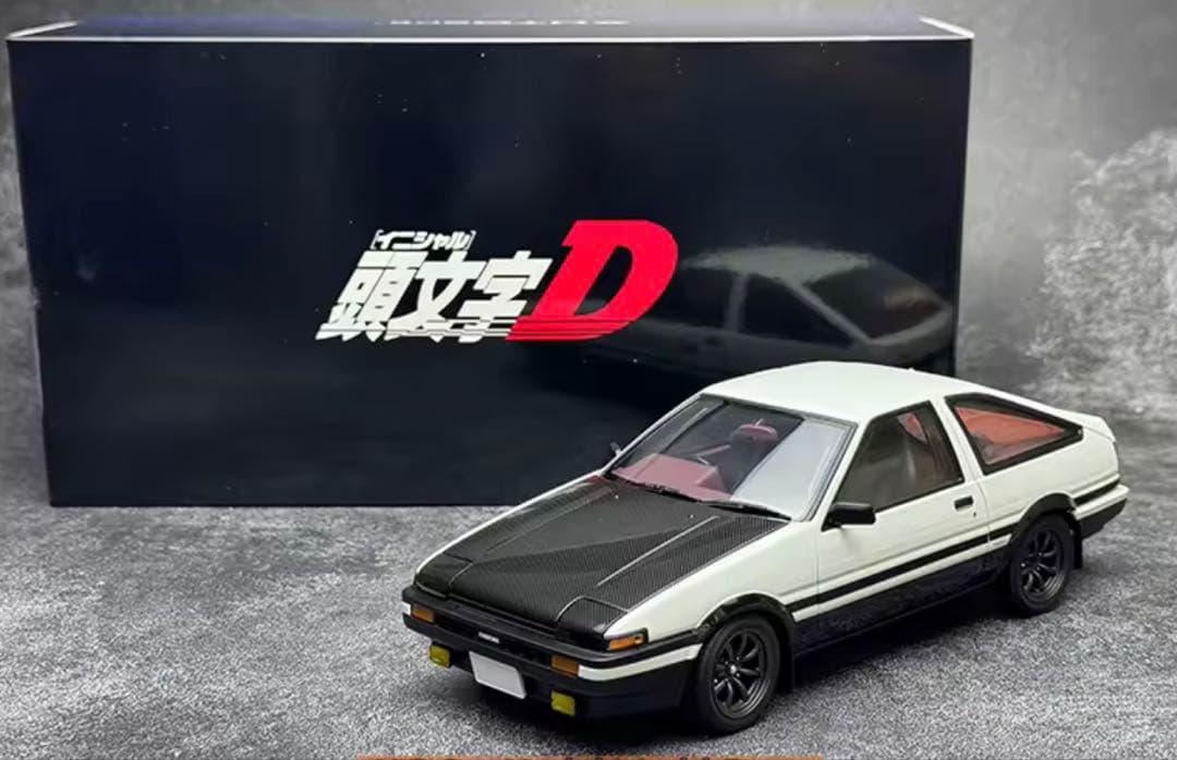 Autoart 1/18イニシャルD AE86 ミニカー 1/18 AUTOart Toyota Sprinter Trueno (AE86) 