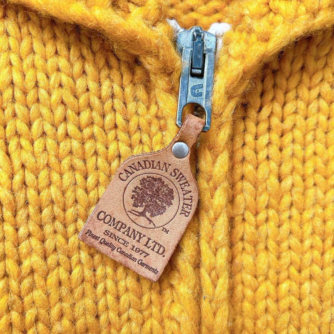 CANADIAN SWEATER ハンドニット カウチン ニットジャケット