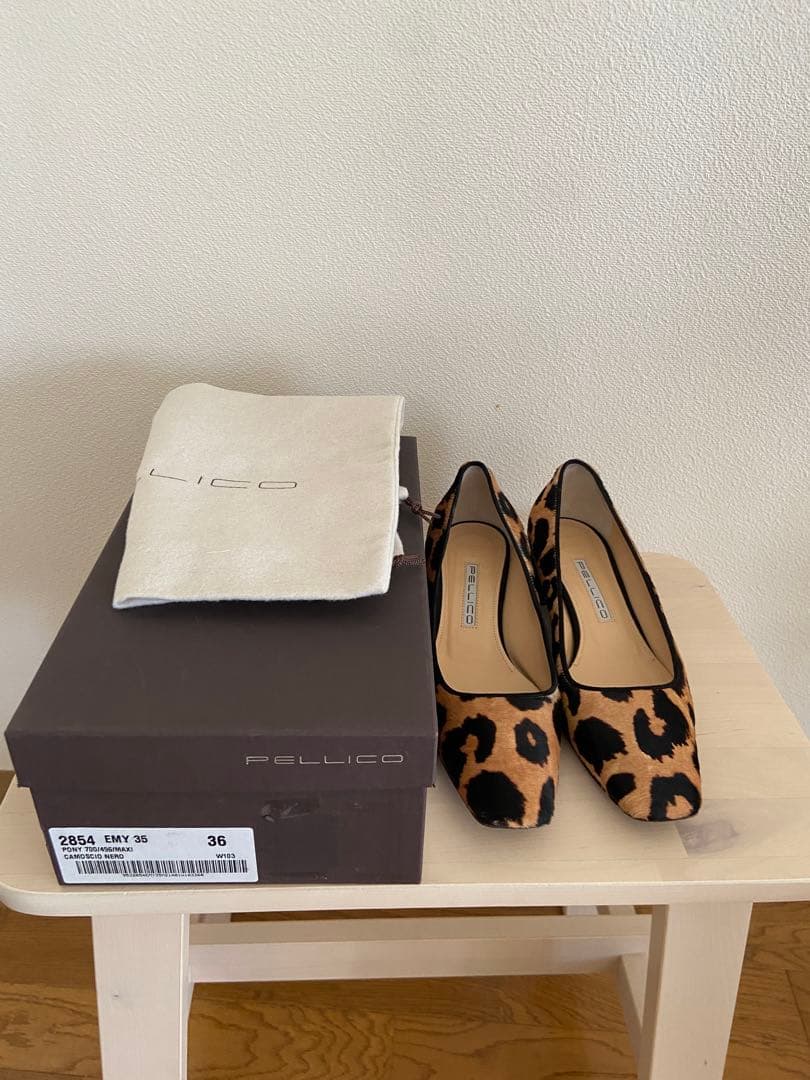 値下げ ペリーコハラコレオパード柄パンプス 1回使用 - メルカリ