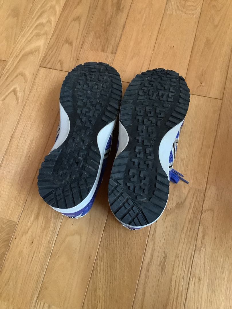 USED 美品 アシックス FIS33L 26.5cm ロイヤルブルー／シルバー