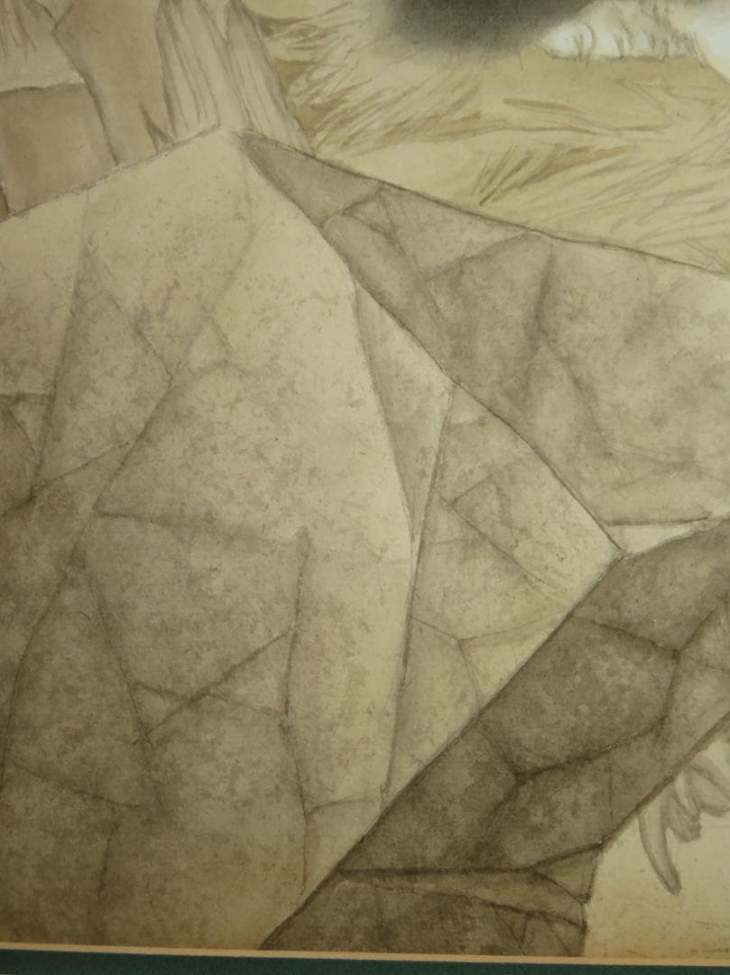 ◇ 米春茂（ライスチュンマオ） 題不明 中国画（水彩） 国家一級美術師