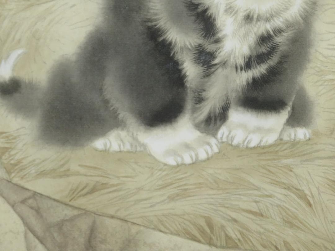 ◇ 米春茂（ライスチュンマオ） 題不明 中国画（水彩） 国家一級美術師