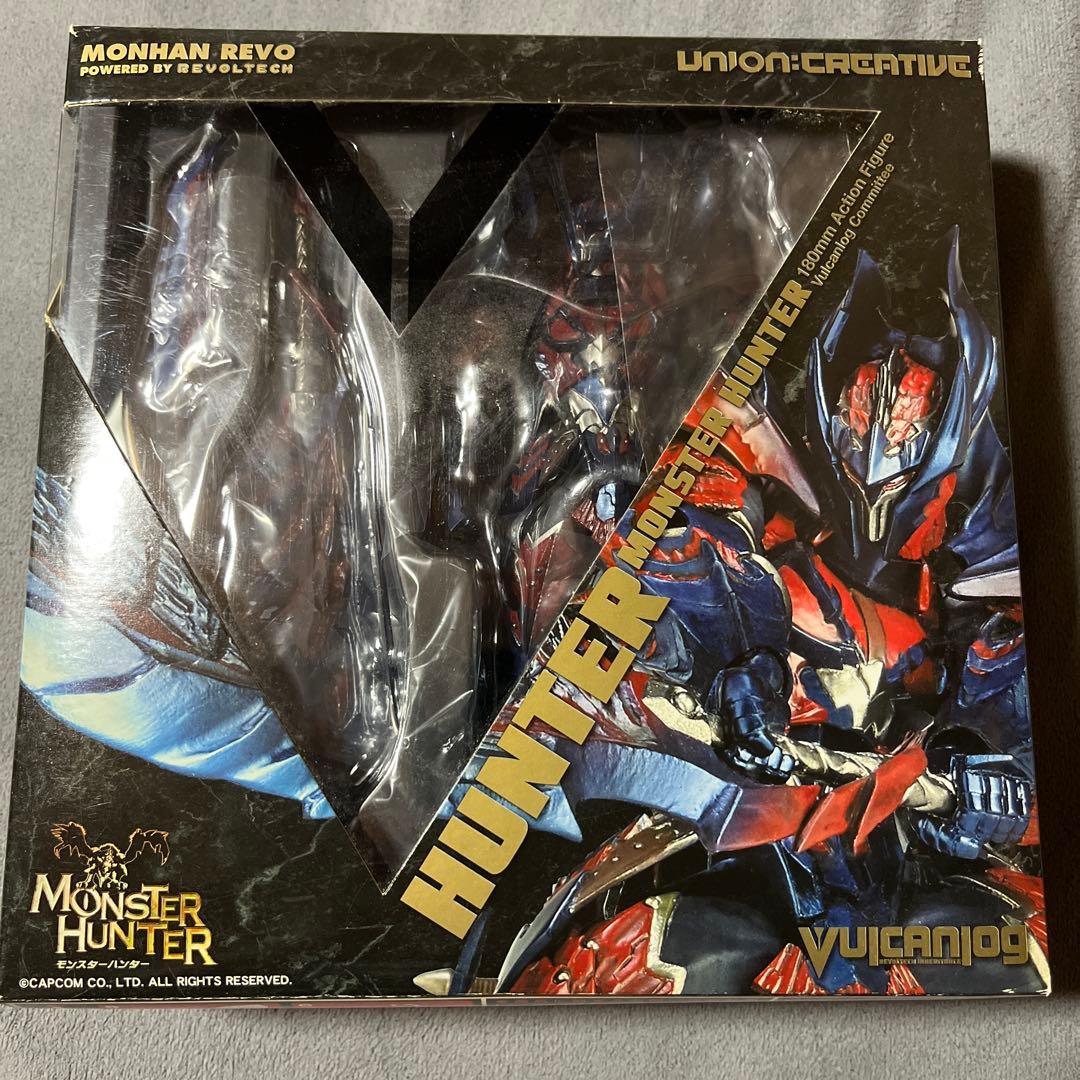 ヴァルカンログ モンスターハンター　ディノシリーズ Vulcanlog(ヴァルカン-ログ) 019 モンハンリボ ハンター男剣士 ディノ