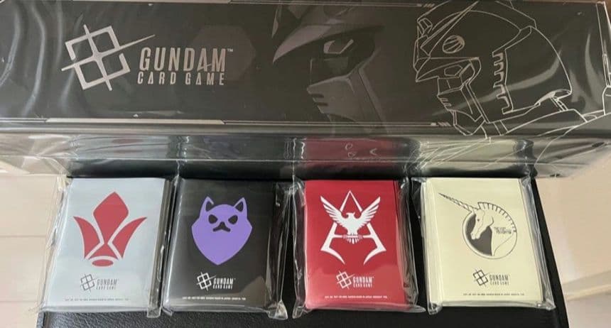 ガンダムカードゲーム 01 FIRST COMBAT スリーブセット 新品未開封