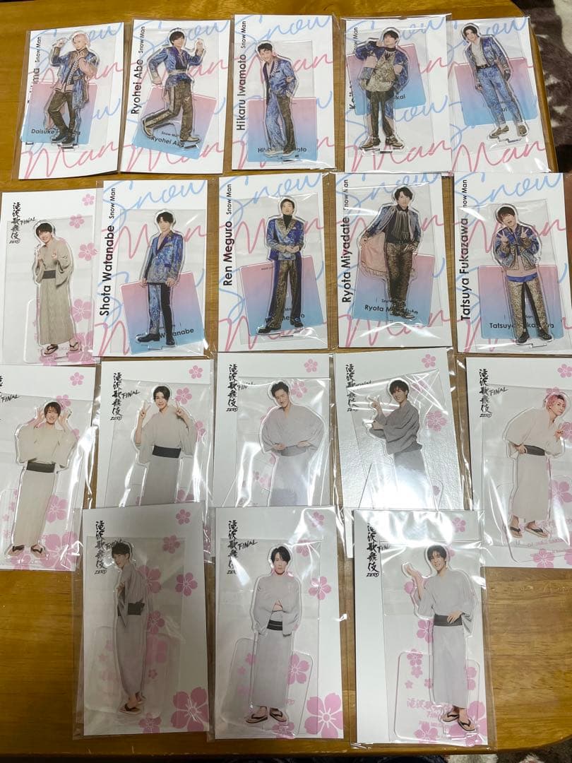 Man アクスタFest & 滝沢歌舞伎ZERO Finalセット Amazon.co.jp: Snow Man アクリルスタンド 【滝沢歌舞伎ZERO FINAL