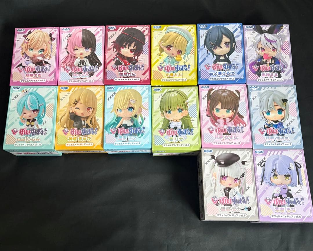 GIGO ぶいすぽデフォルメフィギュア 14個セット Amazon.co.jp: ぶいすぽっ gigo デフォルメフィギュア 一ノ瀬うるは